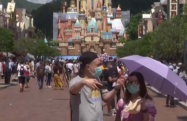 Disneylandia de Hong Kong reabre sus puertas